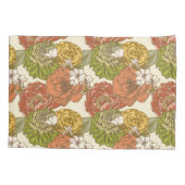 Housse D'oreillers Motif de fleurs du jardin (Dos-gauche)