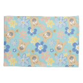 Housse D'oreillers Motif de fleurs Scooby-Doo (Dos)