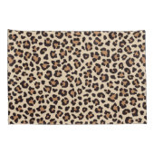 Housse D'oreillers Motif de fourrure léopard (Dos-Droit)
