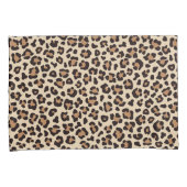 Housse D'oreillers Motif de fourrure léopard (devant-Droit)