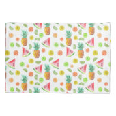 Housse D'oreillers Motif de fruit glacé d'aquarelle (Dos-gauche)