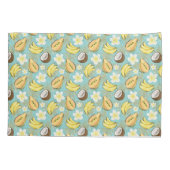 Housse D'oreillers Motif de fruits tropicaux d'été (Dos)