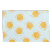 Housse D'oreillers Motif de la journée du Doodle Sunshine (Dos-Droit)
