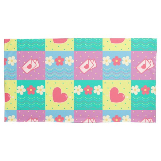 Housse D'oreillers Motif de la Saint-Valentin (devant)