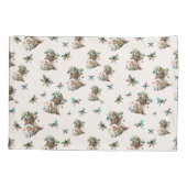 Housse D'oreillers Motif de libellules de bois magique (Dos)