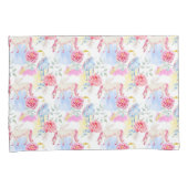 Housse D'oreillers Motif de licorne et de Pegasus d'aquarelle (devant-Droit)