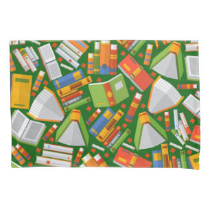 Housse D'oreillers Motif de livre