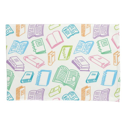 Housse D'oreillers Motif de livre (devant)