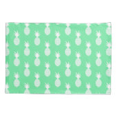 Housse D'oreillers Motif de menthe d'ananas (Dos-gauche)