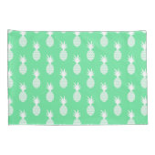 Housse D'oreillers Motif de menthe d'ananas (Dos-Droit)