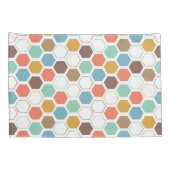 Housse D'oreillers Motif de module de ruche d'abeille (Dos-Droit)
