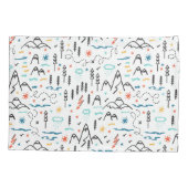 Housse D'oreillers Motif de montagne (Dos-gauche)