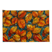 Housse D'oreillers Motif de mosaïque d'automne (Dos-Droit)