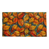 Housse D'oreillers Motif de mosaïque d'automne (Dos)