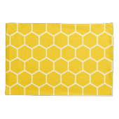 Housse D'oreillers Motif de nid d'abeille (Dos-gauche)