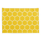 Housse D'oreillers Motif de nid d'abeille (Dos-Droit)