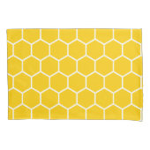 Housse D'oreillers Motif de nid d'abeille (devant-gauche)