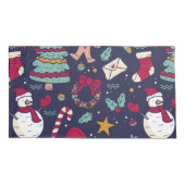Housse D'oreillers Motif de Noël (Dos)