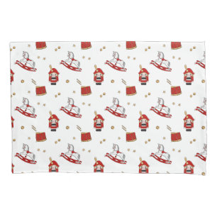 Housse D'oreillers Motif de Noël casse-noisette