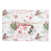 Housse D'oreillers Motif de Noël élégant et simple (Dos)