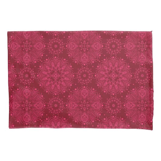 Housse D'oreillers Motif de Noël rouge (devant)