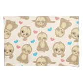 Housse D'oreillers Motif De Parfums, Mignons Parfums, Coeurs (devant)