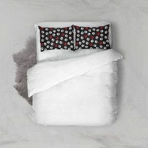 Housse D'oreillers Motif De Pâtes, Patrouilles Blanches, Patrouilles