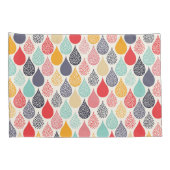 Housse D'oreillers Motif de point d'art pop Raindrop (Dos-Droit)