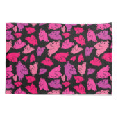Housse D'oreillers Motif de porc rose (Dos)