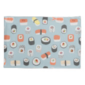 Housse D'oreillers Motif de rouleaux Sushi Nigiri Maki (Dos-gauche)