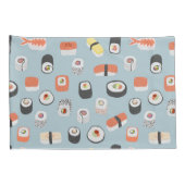 Housse D'oreillers Motif de rouleaux Sushi Nigiri Maki (Dos-Droit)