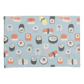 Housse D'oreillers Motif de rouleaux Sushi Nigiri Maki (devant-Droit)