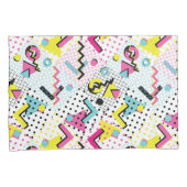 Housse D'oreillers Motif de style postmoderne Memphis (devant-Droit)