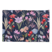 Housse D'oreillers Motif de surface Florale Mode Botanique (Dos-gauche)