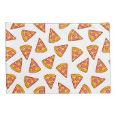 Housse D'oreillers Motif de tranche Pizza Fun (Dos-Droit)