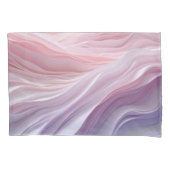 Housse D'oreillers Motif de vague de calme Pastel (devant-gauche)