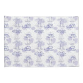 Housse D'oreillers Motif de vagues et de bateaux d'aquarelle (Dos-Droit)