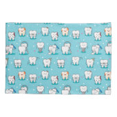 Housse D'oreillers Motif dentaire mignon (Dos-gauche)