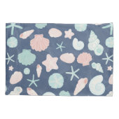 Housse D'oreillers motif des coquillages (Dos-gauche)