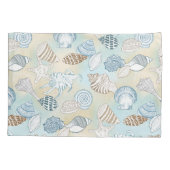 Housse D'oreillers Motif des coquillages côtiers (Dos)