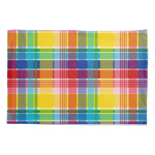 Housse D'oreillers Motif des îles Vierges américaines Madras (Dos)