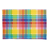 Housse D'oreillers Motif des îles Vierges américaines Madras (devant)