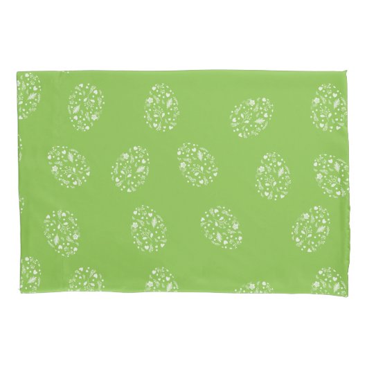 Housse D'oreillers Motif des oeufs de Pâques (devant)