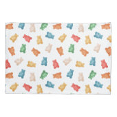 Housse D'oreillers Motif des ours de gomme (Dos)