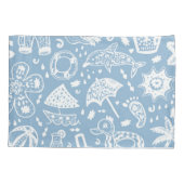 Housse D'oreillers Motif d'été (Dos)