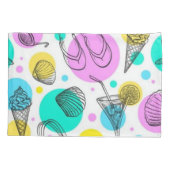 Housse D'oreillers Motif d'été (Dos)