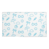 Housse D'oreillers Motif d'été (Dos)