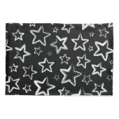 Housse D'oreillers Motif d'étoiles (Dos)