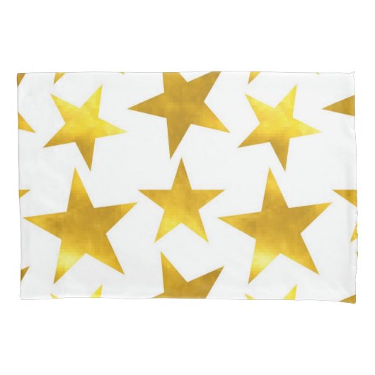 Housse D'oreillers Motif d'étoiles (devant)