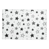 Housse D'oreillers Motif d'étoiles (Dos)